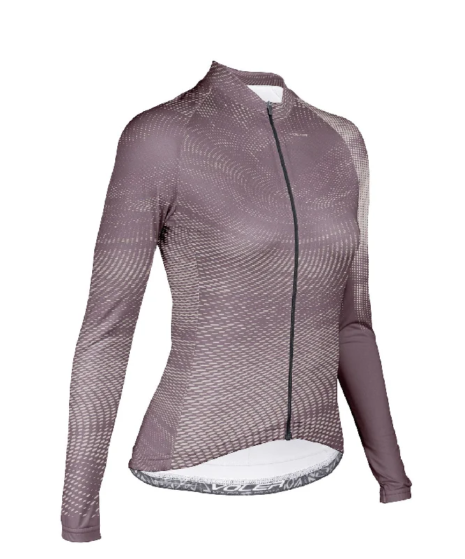 W. PELOTON COASTAL LS JERSEY - REVERB Casual Women’s Hoodies