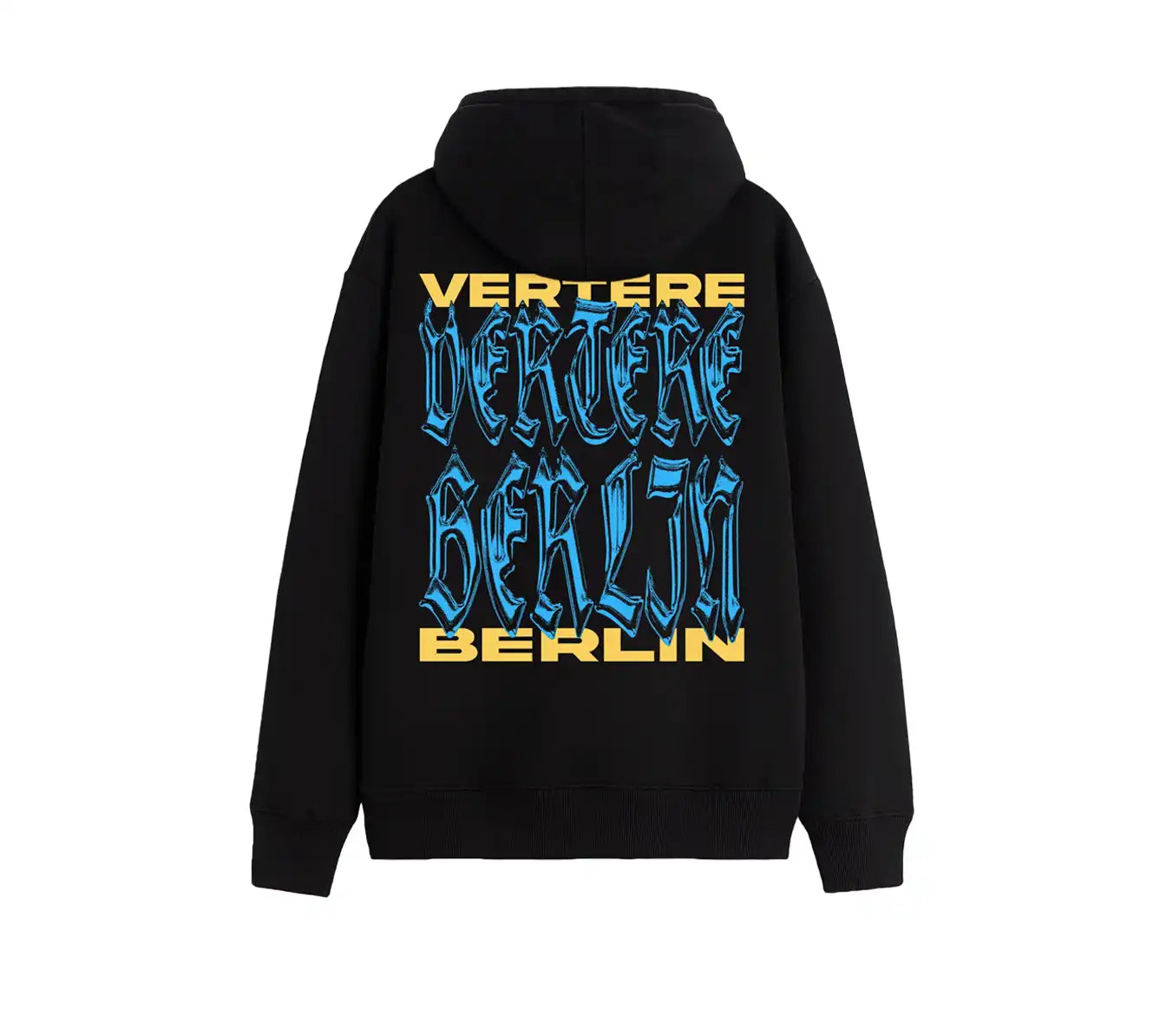 Vertere Chromatic Hoodie - Black Soft Hoodies for Women