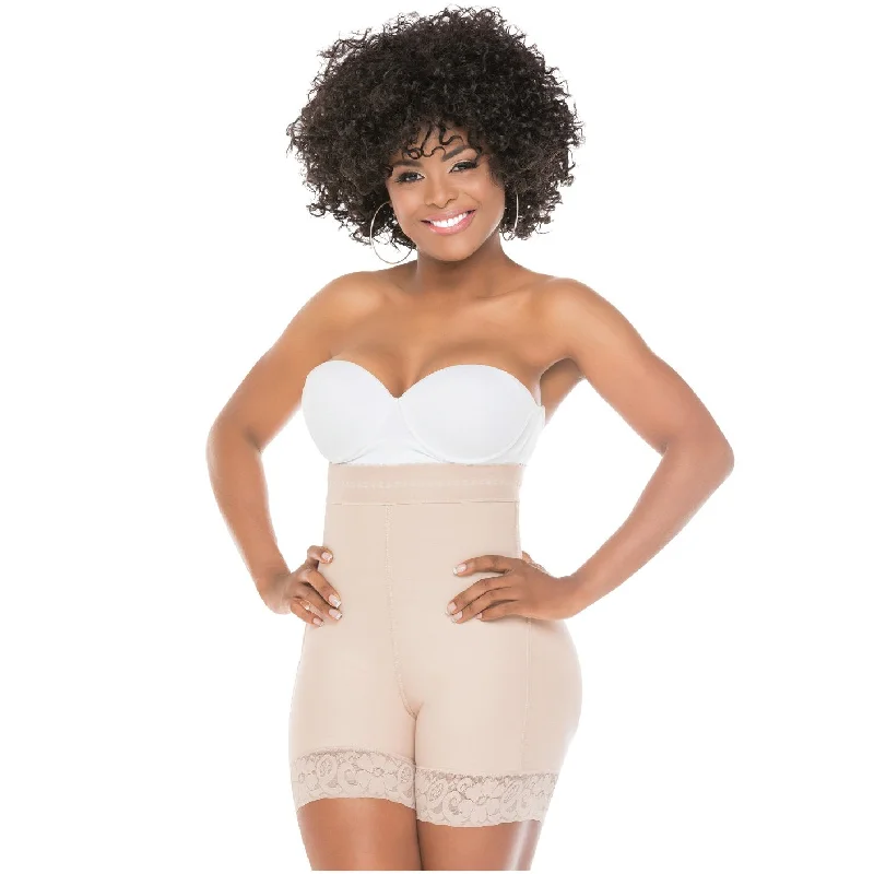 Daily Use Best Everyday and Special Event Shapewear Butt-lifting, No straps  & Upper silicone band Fajas Salome 0218