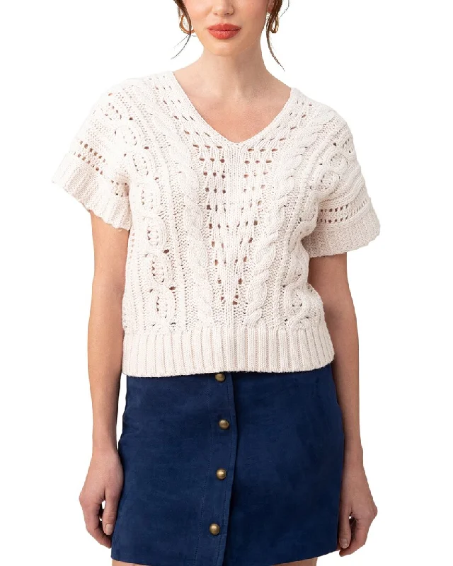 Trina Turk West End Wool-Blend Pullover Premium sweaters