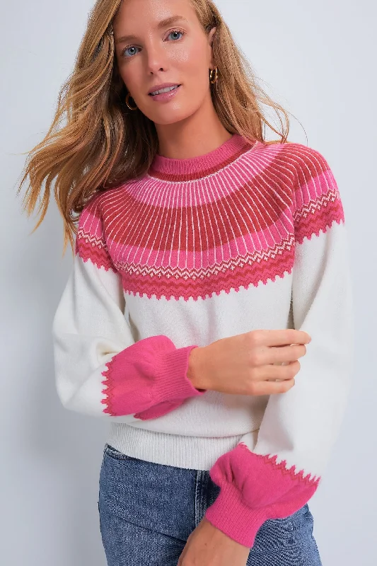 Rouge Color Block Sweater Women's sweaters