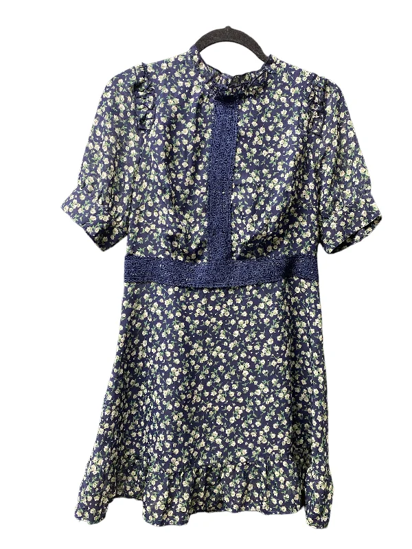 Floral Print Dress Casual Short Allegra K, Size S Best floral dresses for outdoor weddings