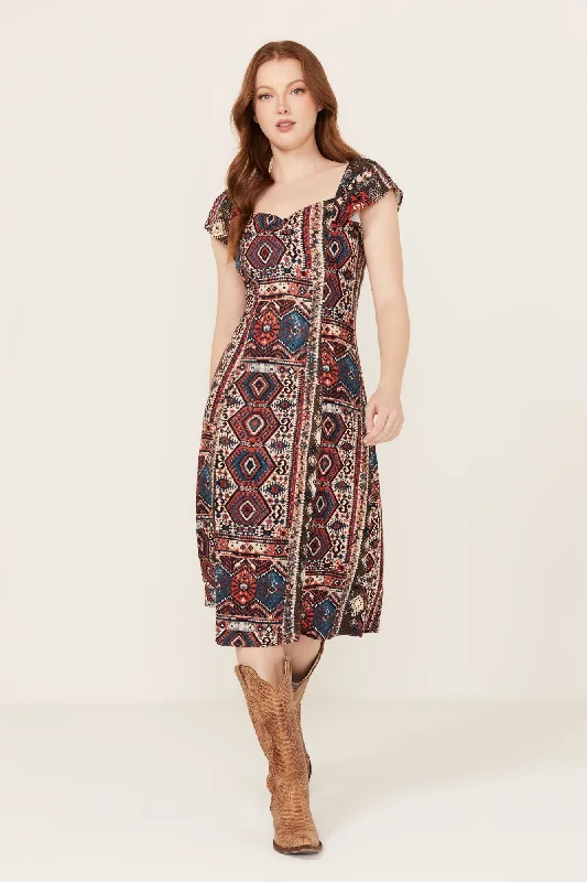 Bethany Flutter Sleeve Dress Lace unclassified dresses