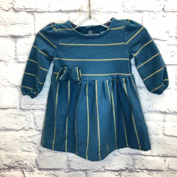 Carters Blue Size 6 Months Girls Dress Long sleeve unclassified dresses