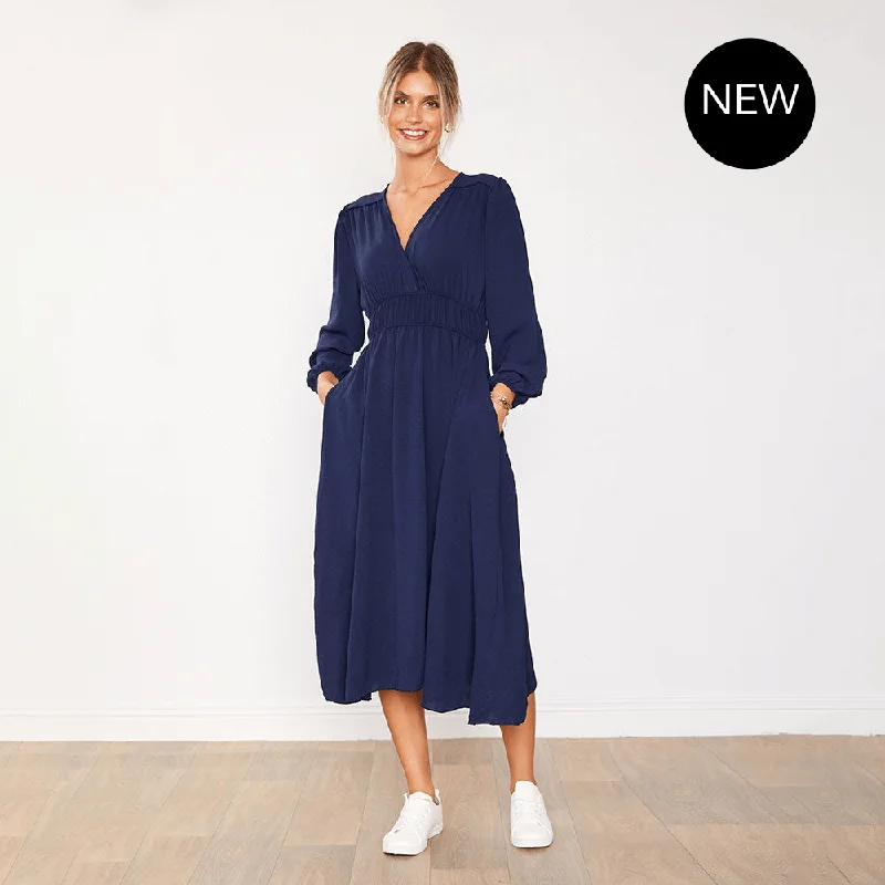 Gina Dress (Navy) Popular unclassified dresses