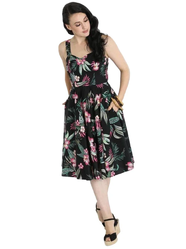 Hell Bunny Kalani 50s Dress Beaded unclassified dresses