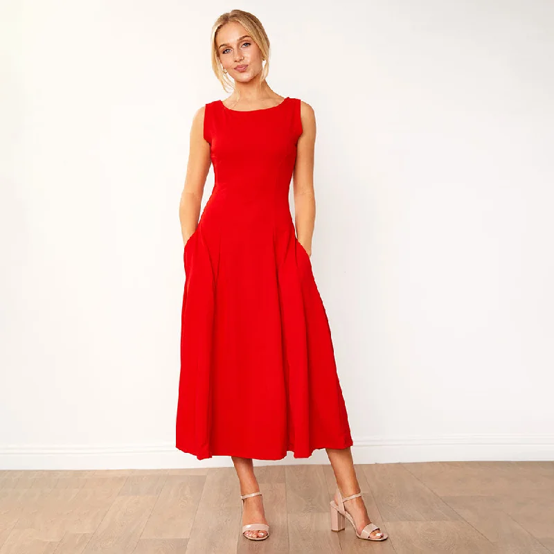 Hollie Dress (Red) Summer unclassified dresses