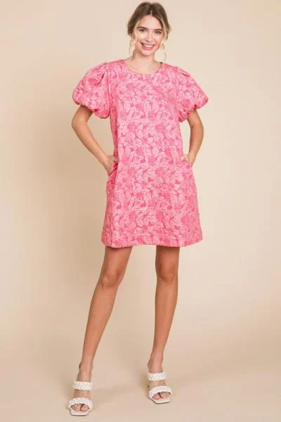 Jacquard Pocket Dress Soft fabric unclassified dresses