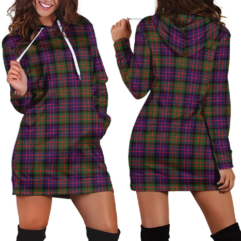MacDonald Modern Tartan Hoodie Dress Bodycon unclassified dresses