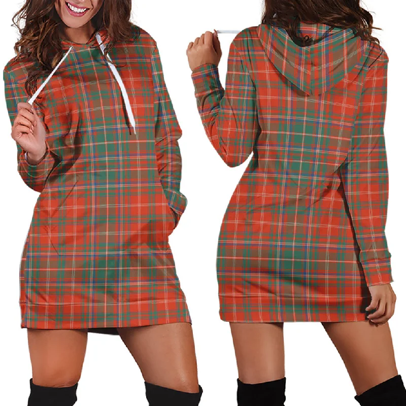 MacDougall Ancient Tartan Hoodie Dress Lounge unclassified dresses