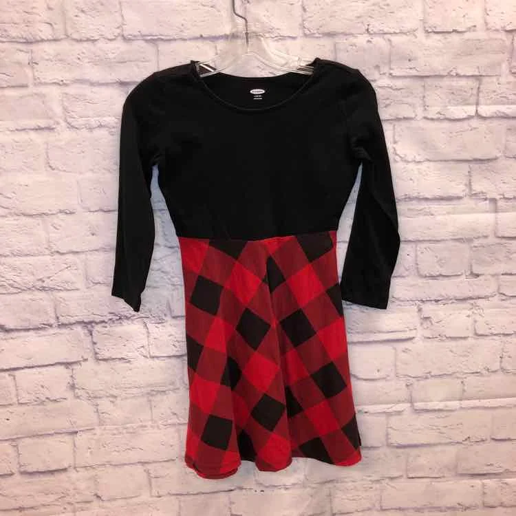Old Navy Red & Black Size 10 Girls Dress Backless unclassified dresses