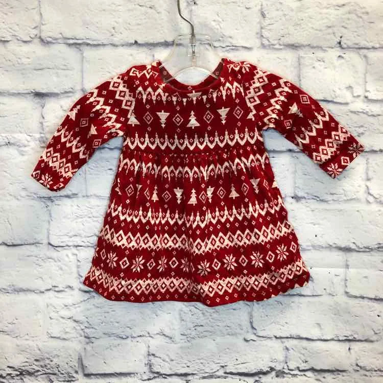Old Navy Red Size 0-3 Months Girls Dress Off-shoulder unclassified dresses