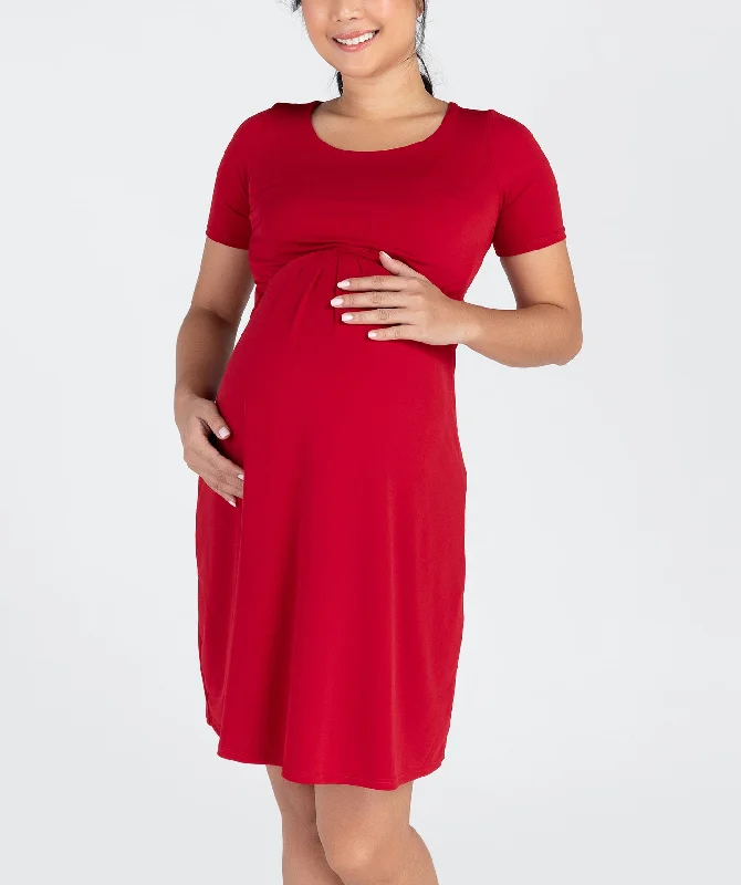 S/S Cecilia Nursing Dress Ruffled unclassified dresses