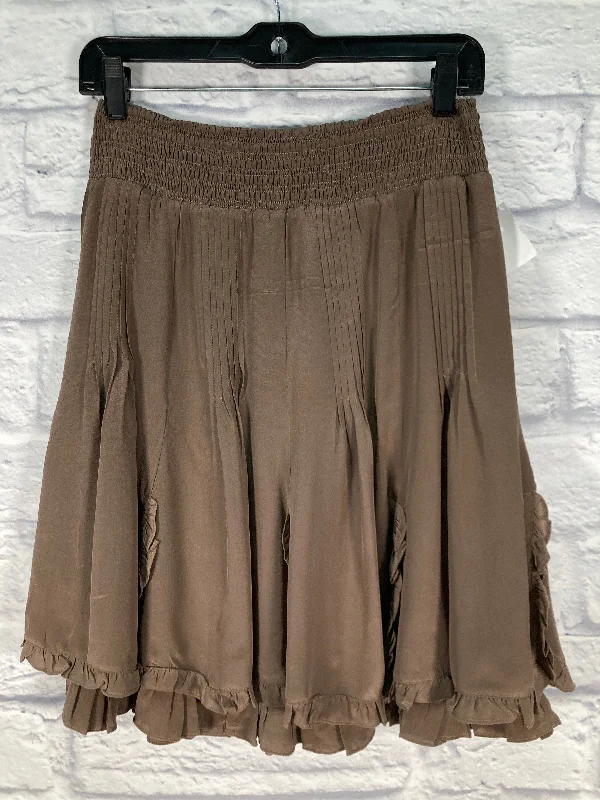 Skirt Mini & Short By Cremieux In Brown, Size: 2 Mini Skirt Dress