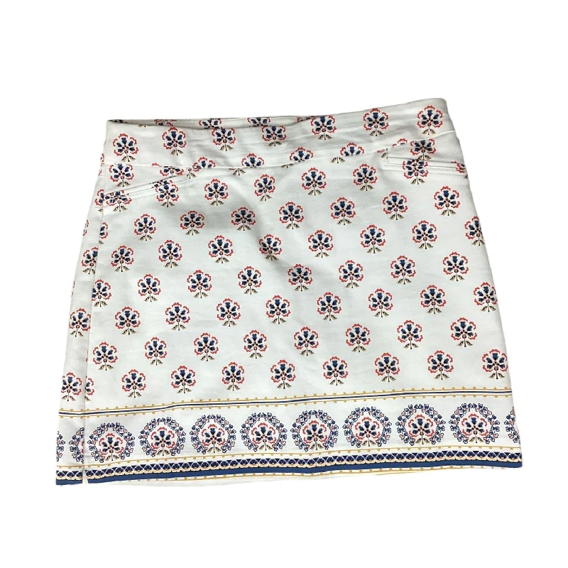Skirt Mini & Short By Croft And Barrow In Cream, Size: 10 Retro Mini Skirt