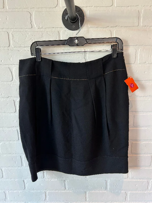 Skirt Mini & Short By Lafayette 148 In Black Gold, Size: 10 Mini Skirt Summer