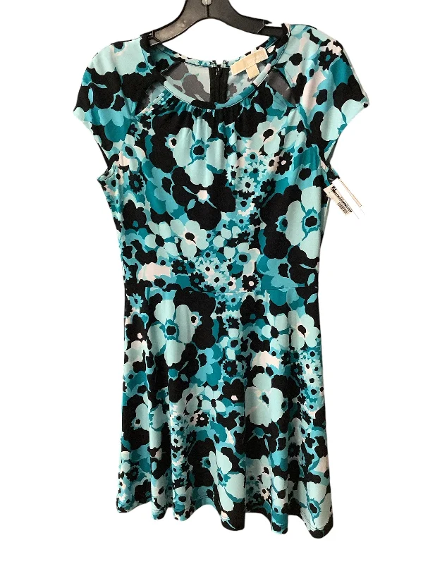 Skirt Mini & Short By Michael By Michael Kors In Floral Print, Size: 4 Printed Denim Skirt