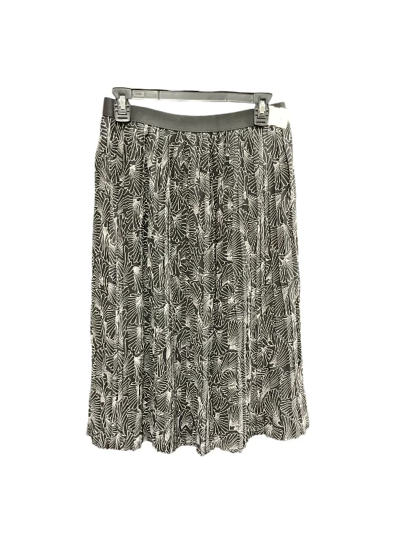 Skirt Mini & Short By Modcloth In Black & White, Size: M Plaid Skater Skirt