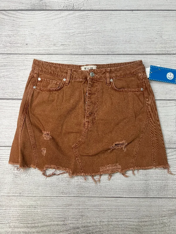 Skirt Mini & Short By We The Free In Denim, Size: 10 Simple Mini Skirt