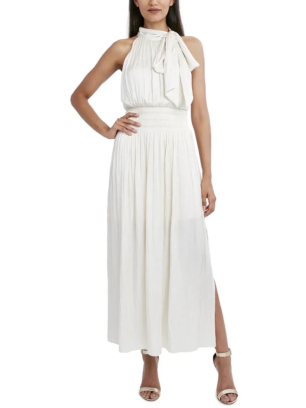 Womens Boho Maxi Halter Dress Maxi Skirt Casual